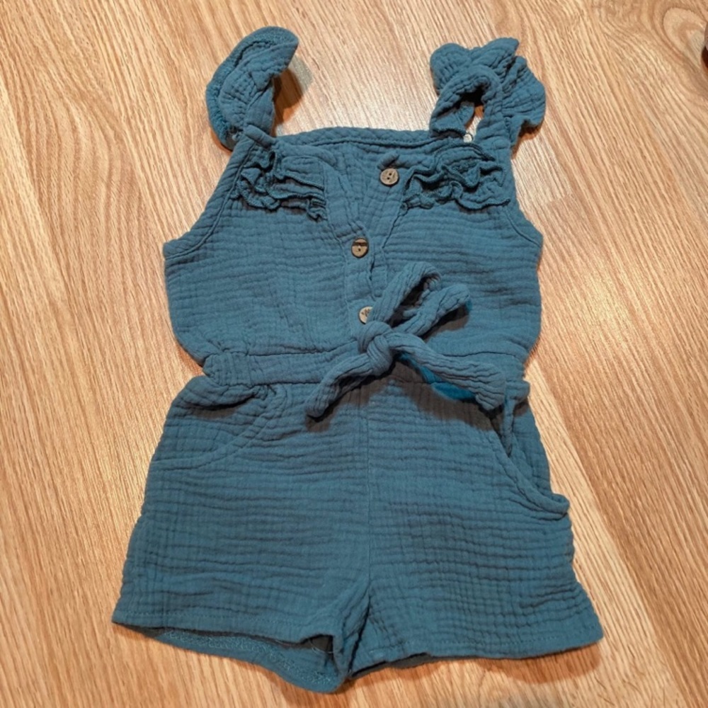Muslin baby romper 90